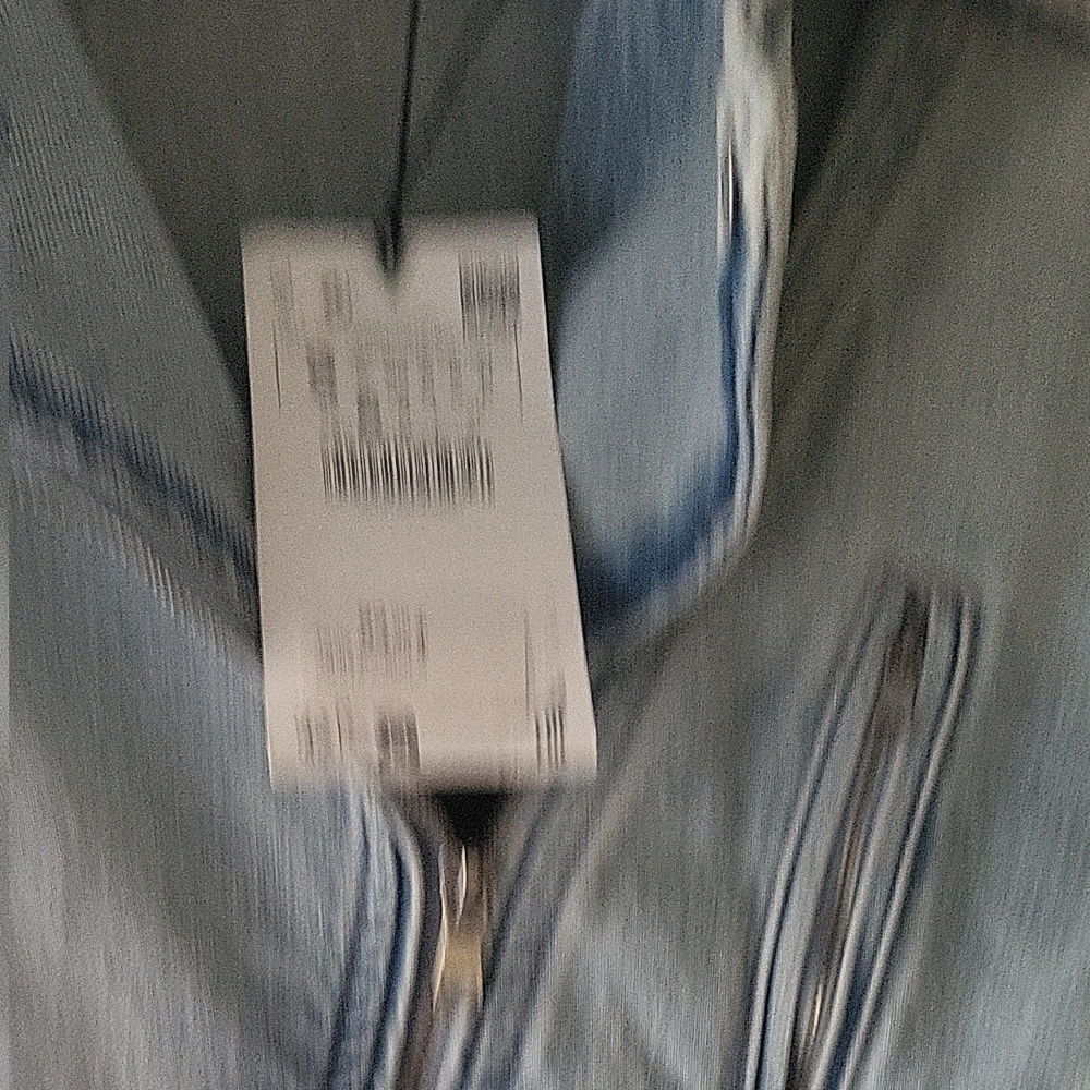 Zara Sky Blue Cropped Denim Jacket - Picture 4 of 7